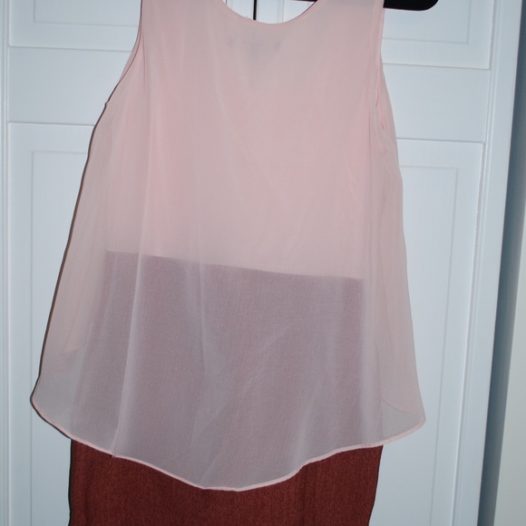 Wow Couture dress, w/ high-lo shark bite overlay - Picture 2 of 2